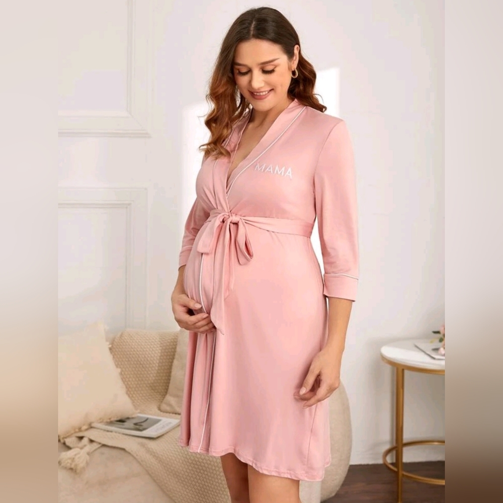 Maternity Pink Robe💕